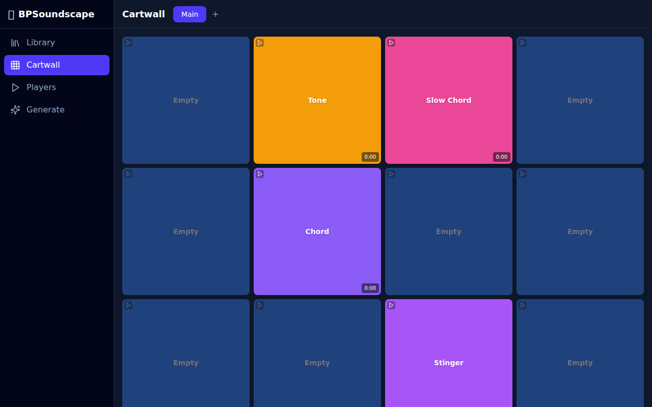 Cartwall / Soundboard